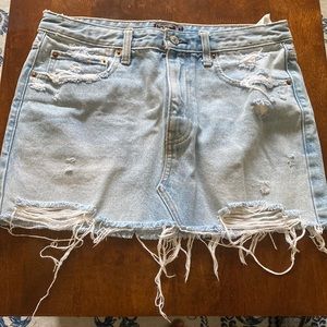 Abercrombie & Fitch Jean skirt